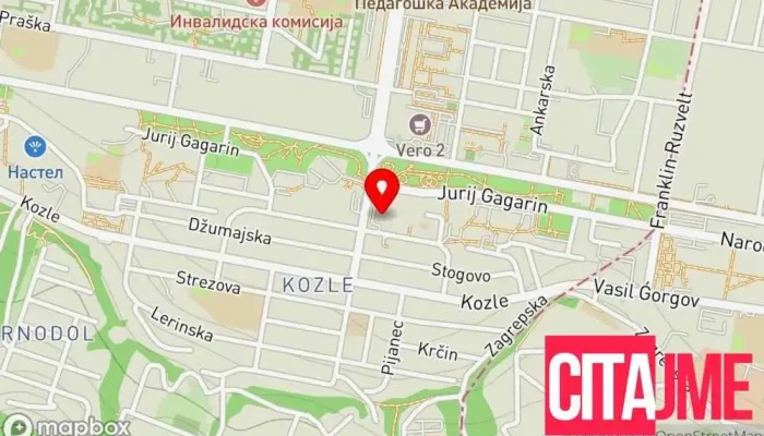 Eneks Group Engineering Eneks Group Inzhenering мапа - Скопје