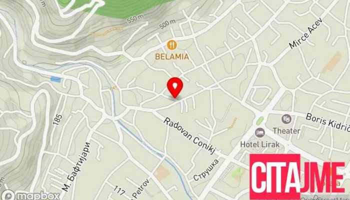 Evropa Shar мапа - Тетово