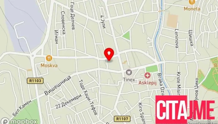 Family Dental Clinic -  мапа - Кавадарци