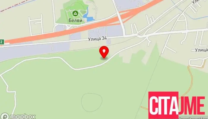 мапа на Фиат Дерби Авто Сервис Поправка и одржување автомобили во ul. 1 br. 34-b Ilinden, Skopie 1000 MK