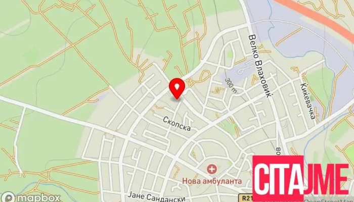 Figo Krstev Prodavnitsa мапа - Свети Николе