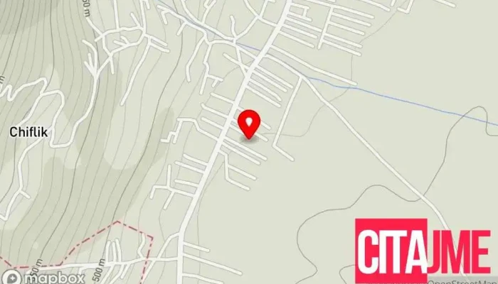 мапа на Flamur Recica Комплекс од кондоминиуми во Тетово