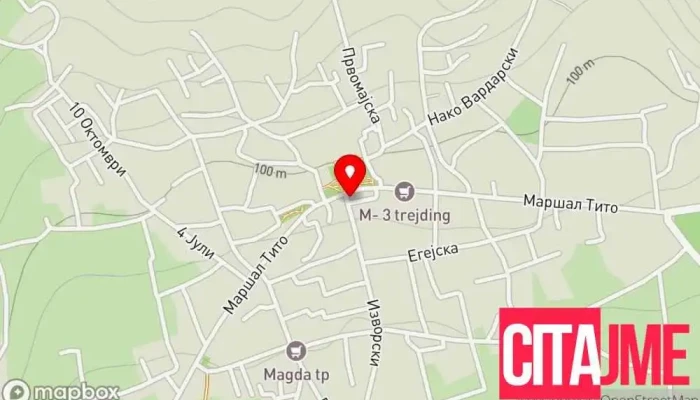 мапа на Градско собрание на Општина Богданци Градско собрание во Богданци