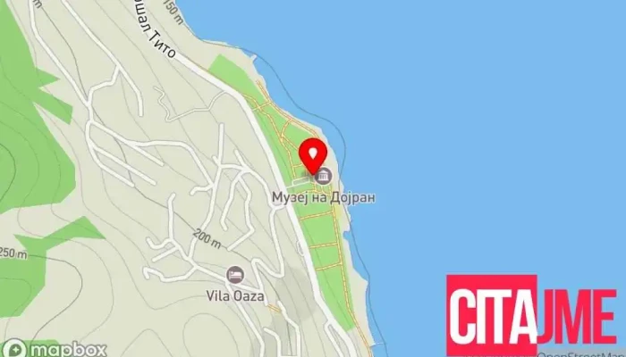 Gradsko Sobranie Na Opshtina Dojran мапа - Star