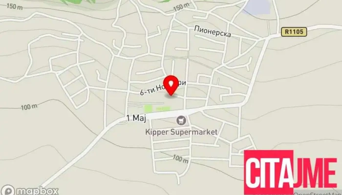мапа на Градско собрание на Општина Валандово Градско собрание во Валандово