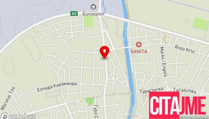 Greestore Struga -  мапа - Струга