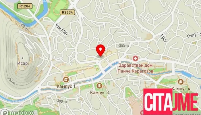 Gtd Beton   Shtip Ad Shtip мапа - Штип