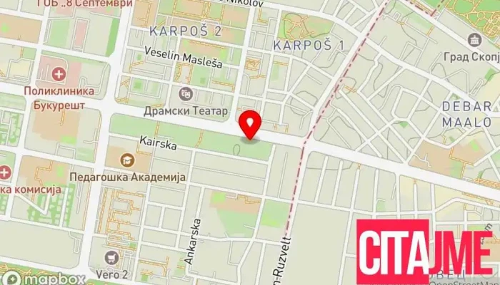 Hausmajstor Domuvanje -  мапа - Скопје