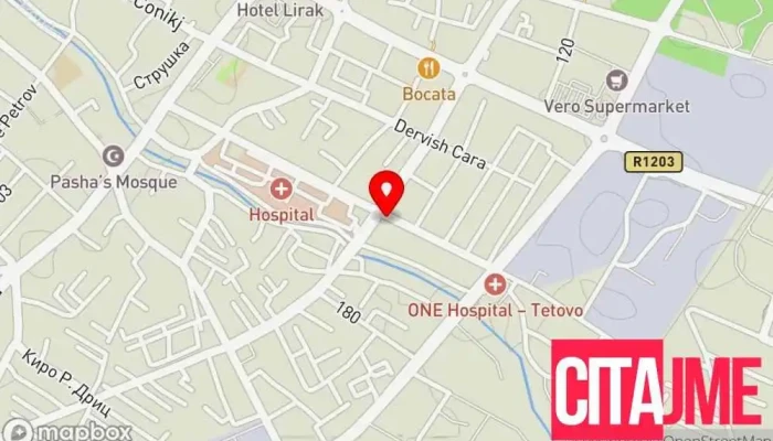 Impact Dental -  мапа - Тетово