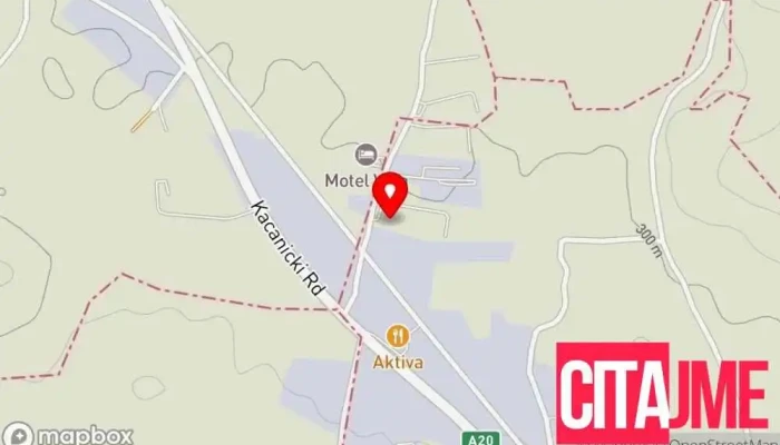 мапа на INGCO MACEDONIA Продавница за алати, Продавница за хардвер во Kachanicki pat 260 Skopje MK