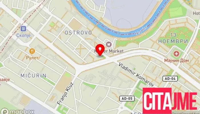 Instal Sistem -  мапа - Скопје