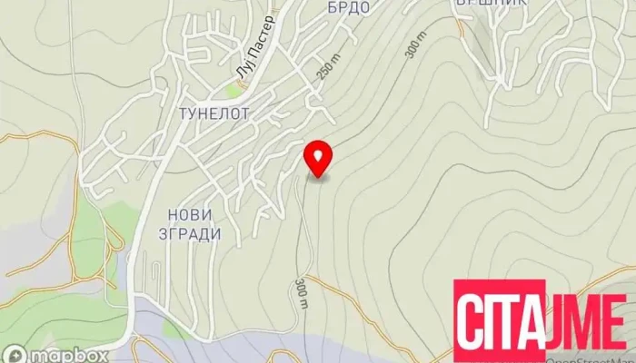 Jkp Derven Filterna Stanica -  мапа - Велес