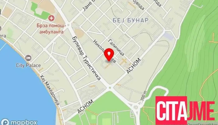 мапа на Jongis Софтверска компанија, Компјутерски консултант, Сервис за поправка на компјутери, Продавница за компјутери, Финансиски консултант во Охрид