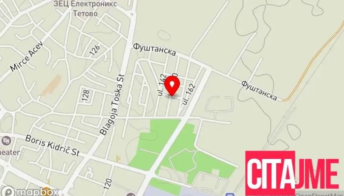 Jump It -    Kangoo Club Tetovo мапа - Тетово