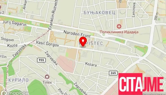 Jvc Macedonia -  мапа - Скопје