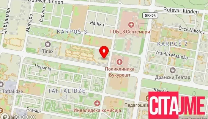 Karcher Mashini   Klintek Ovlasten Zastapnik Prodazhba I Servis мапа - Скопје