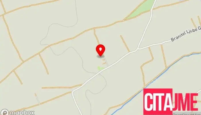 мапа на Казнено Поправен Дом Прилеп Затвор во Прилеп