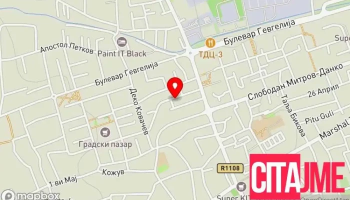 Khalev   Inzhinering I Servis мапа - Гевгелија
