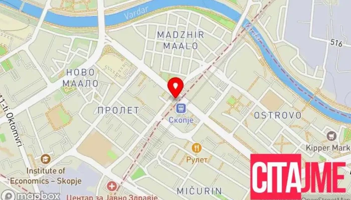 Khemisko Farbanje Kozhna Galanterija Kenan мапа - Скопје