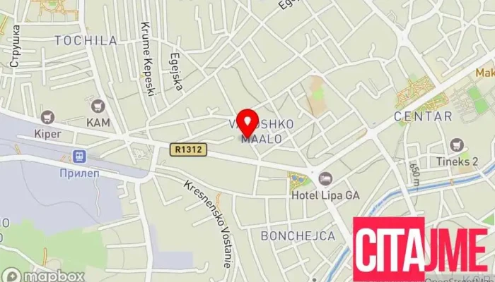 Khidromont Dooel Prilep мапа - Прилеп