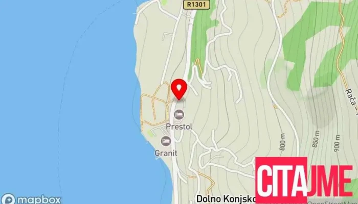 Khotel I Spa Laki мапа - Ohrid