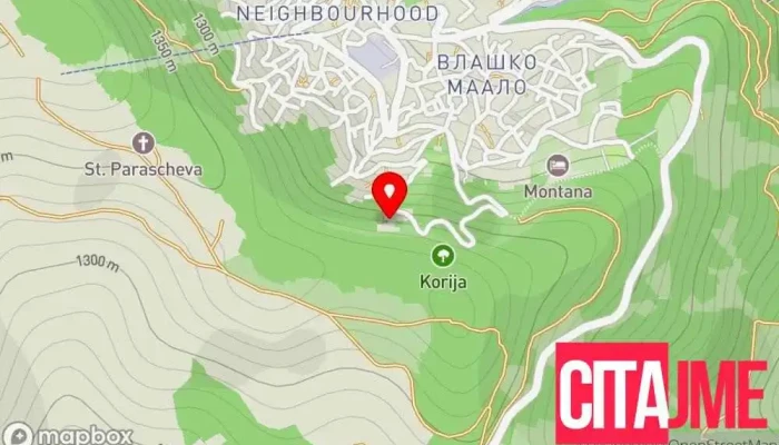 Khotel I Spa Panorama мапа - Крушево
