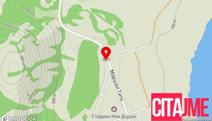 мапа на Хотел „Истатов“ Хотел, Спортски комплекс во Нов Дојран