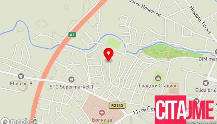 Kompjuterski Servis Liana Redon мапа - Куманово