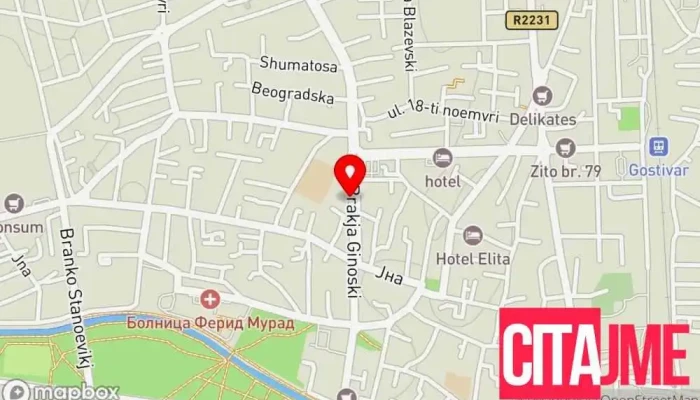 Lege Artis Dental -  мапа - Гостивар