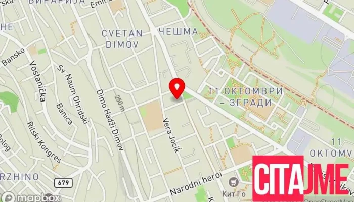 мапа на Лининг Електроникс Сервис за поправка на компјутери, Продавница за компјутери во Скопје