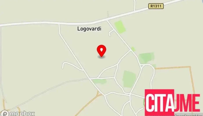 мапа на Логоварди  во Логоварди
