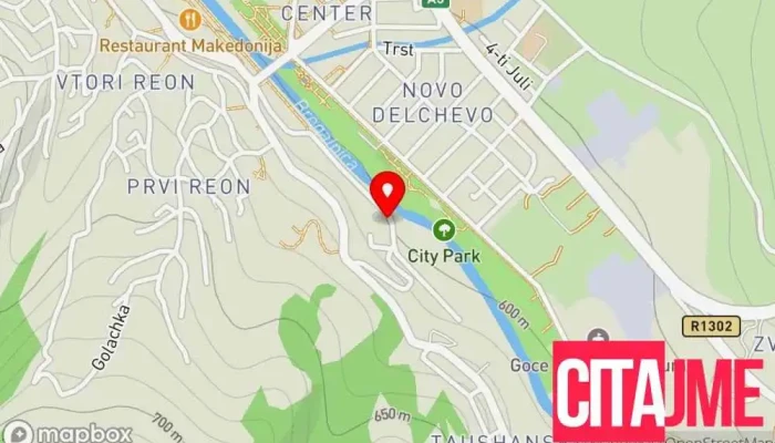 мапа на Marija Dent Стоматолог во Делчево