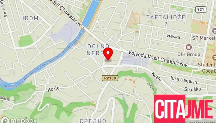 Mashinsko Perenje Na Tepisi Profesional Nbi мапа - Скопје