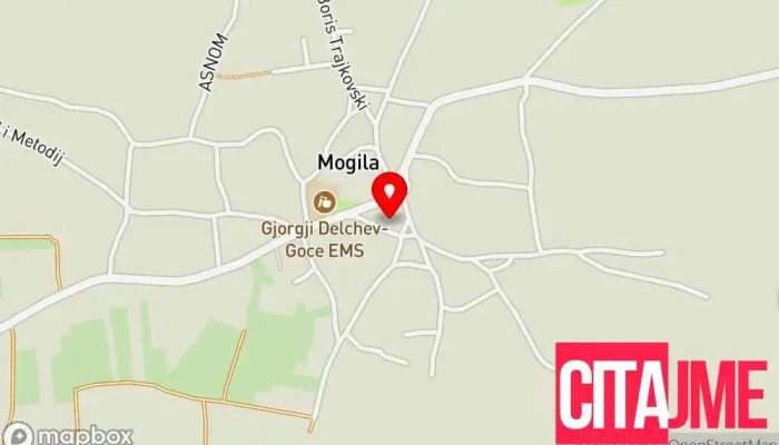 Matichno Oddelenie Mogila мапа - Mogila