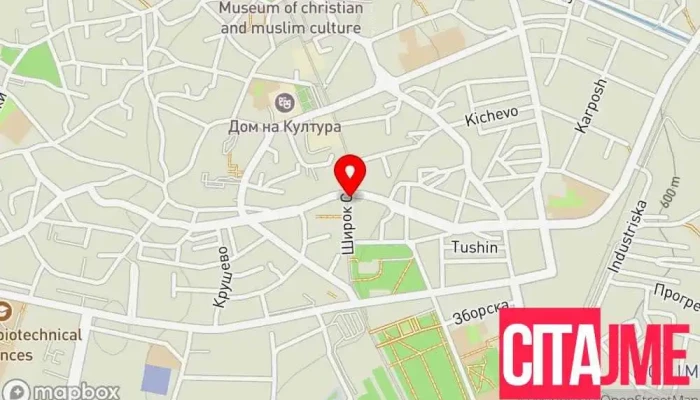 мапа на Medicus Help Bitola Продавница, Продавница за медицински набавки во Битола