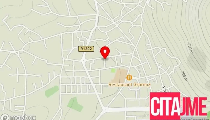 мапа на Меџит Дент Стоматолог во Дебaр