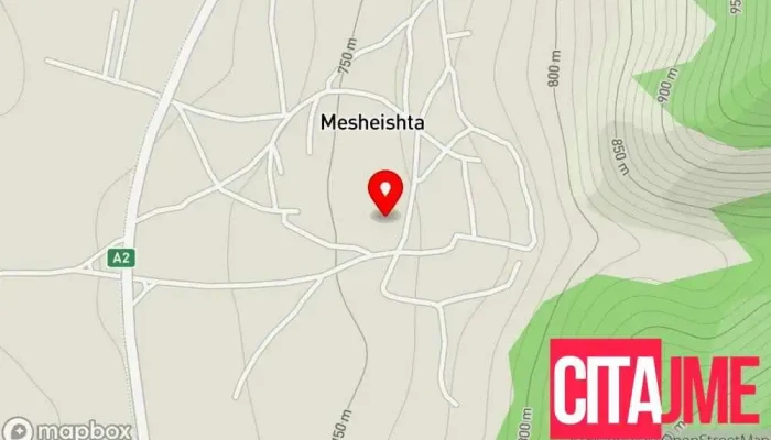 мапа на Мешеишта  во Мешеишта