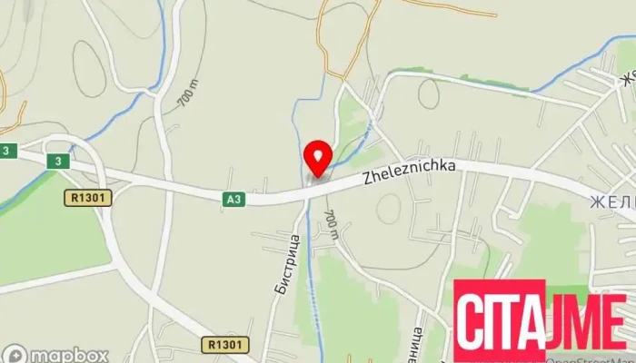 мапа на Metalterm Ohrid Добавувач на опрема за греење во Охрид