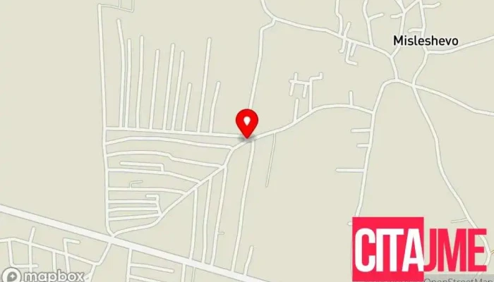мапа на Мислешево  во Мислешево