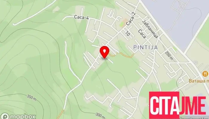 Mts Higiena -  мапа - Скопје