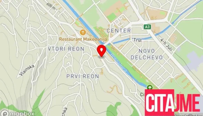 мапа на Н Дент Стоматолог во Делчево