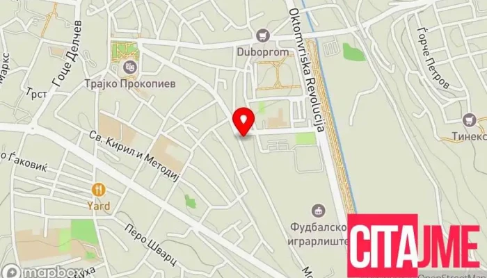 Neptun Kumanovo мапа - Куманово