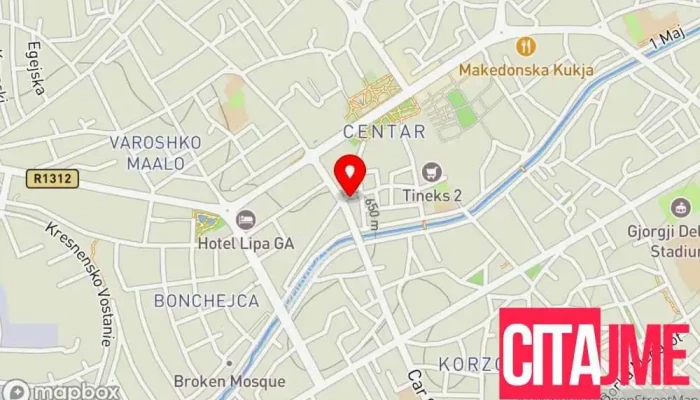 Neptun Prilep мапа - Прилеп