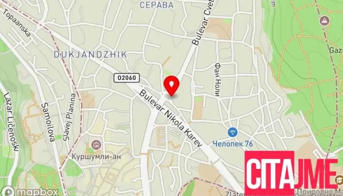 мапа на Nusret komerc export import Продавница за хардвер во Скопје