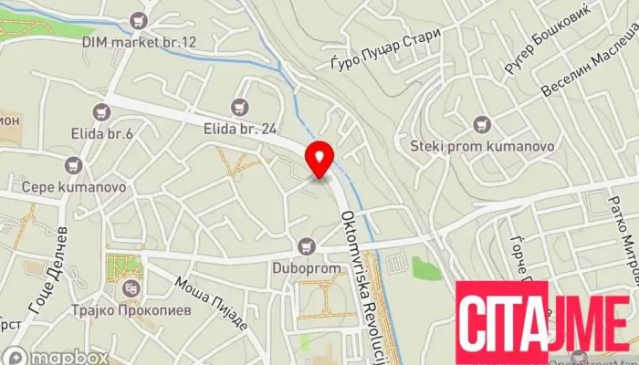 Oto Medika мапа - Куманово