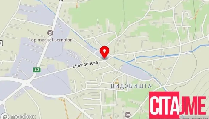 Otpad Okhrid мапа - Охрид