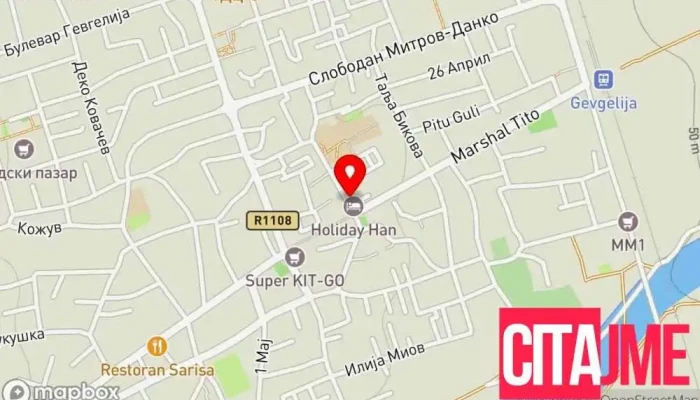 Pantech Mobile Pc Repairs мапа - Гевгелија