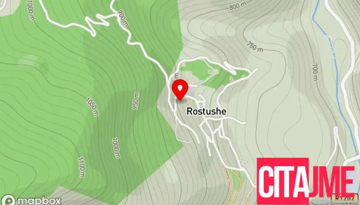 мапа на Полициска станица - Ростуше Полициска станица во Rostushe