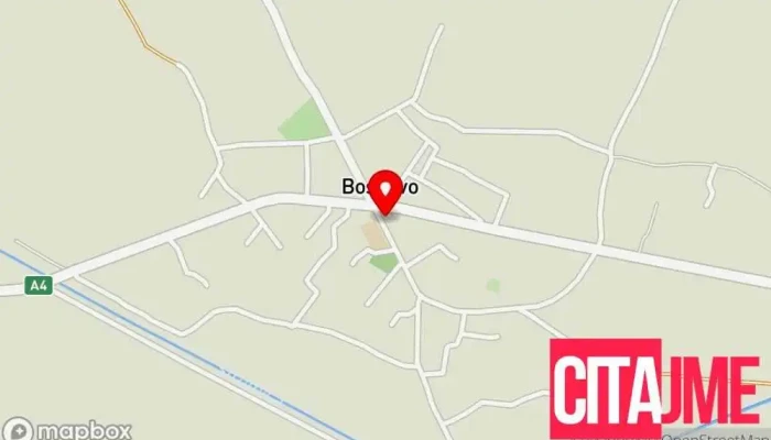 мапа на Пошта Босилово Пошта во Bosilovo