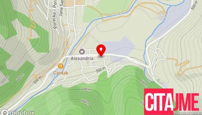 мапа на Post Office 6530 Пошта во Македонски Брод
